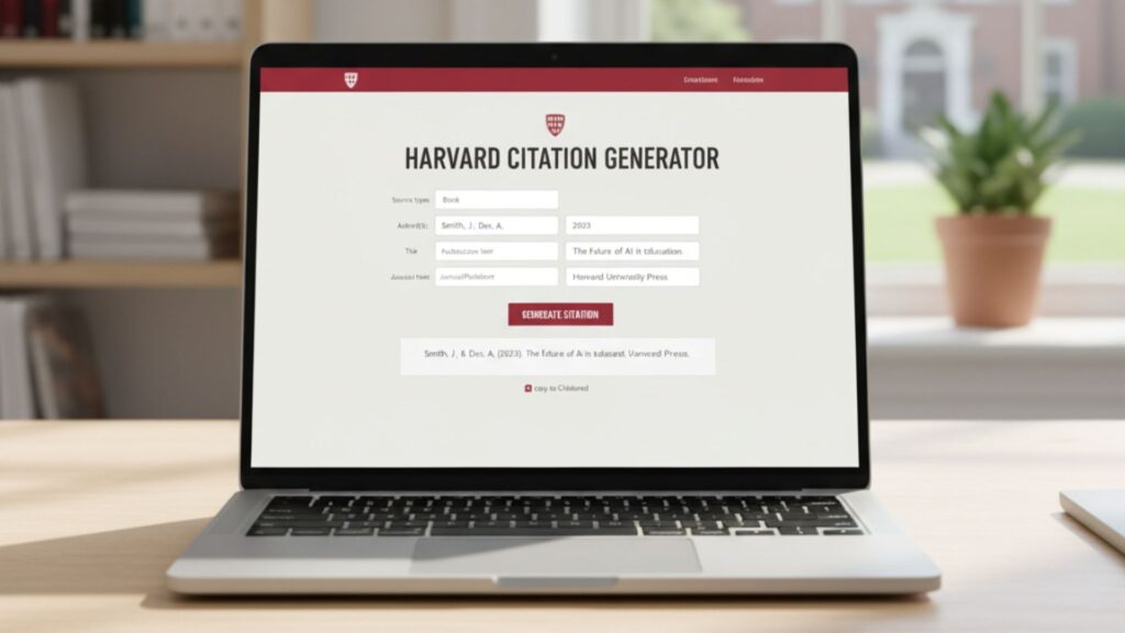 Harvard Citation Generator: A Complete Guide to Effortless Referencing