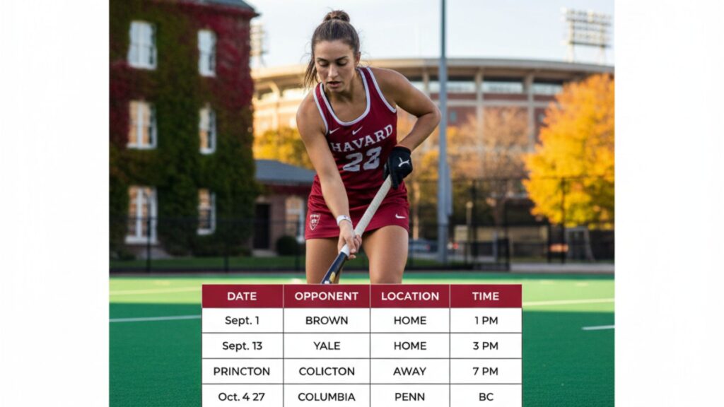 Harvard Field Hockey Schedule: Full Season Guide, Matches, and Key Updates