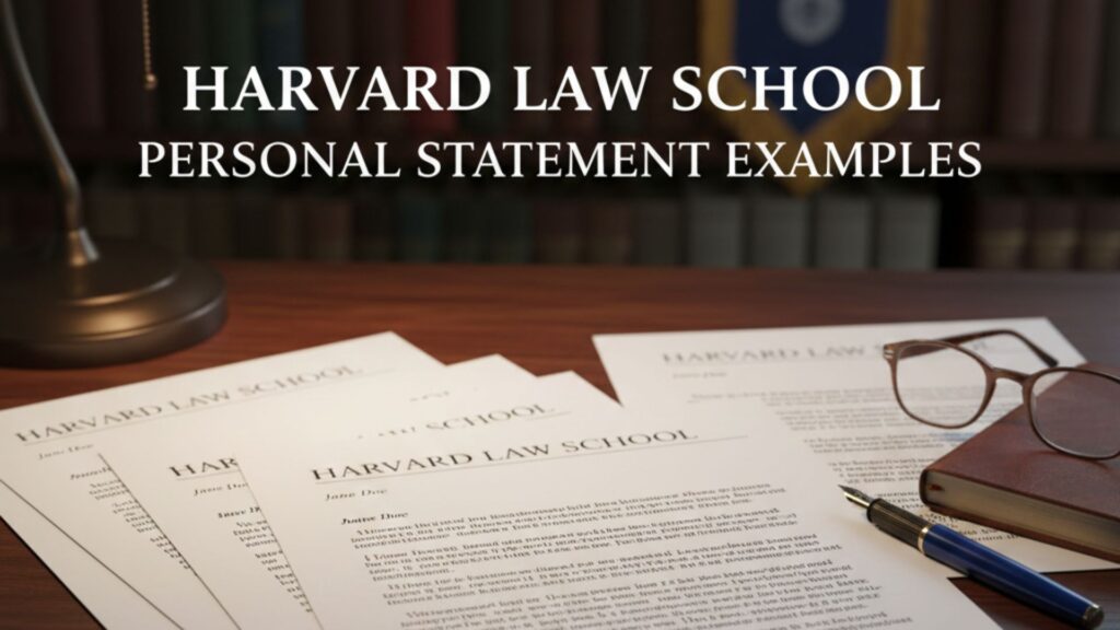 Harvard Law School Personal Statement Examples: A Complete Guide for Applicants