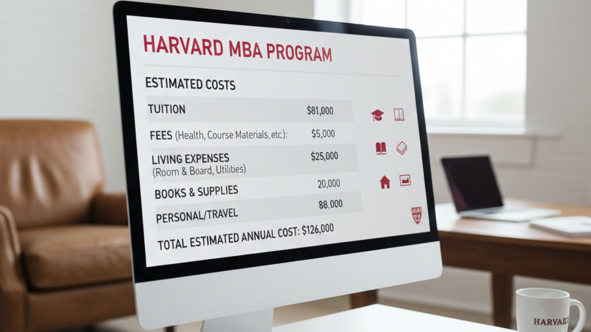 Cost of MBA Harvard​: Complete Breakdown, Fees, Expenses, Scholarships, and ROI